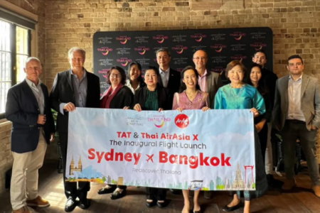 New Thai AirAsia X Routes Connecting Bangkok with Australian Cities Are Welcomed by TAT